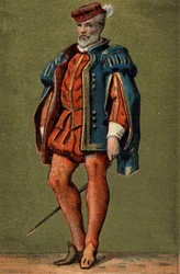 Gaspard de Coligny (1519-1572), amiral de France.