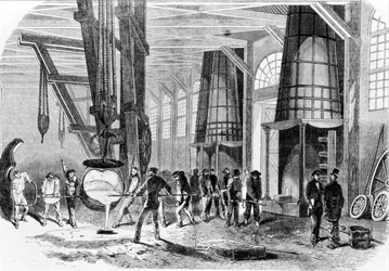 Fonderie de Grenelle en 1885