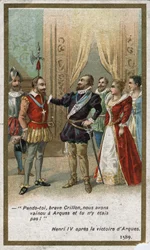 Henri IV, après la victoire d