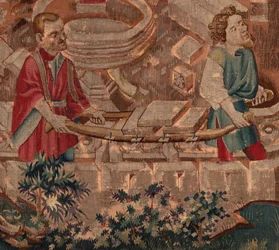 Histoire de Saint Piat et Saint Éleuthère, Scène 5 (détail)