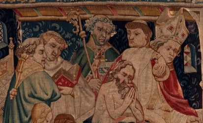 Histoire de Saint Piat et Saint Éleuthère, Scène 7 (détail)