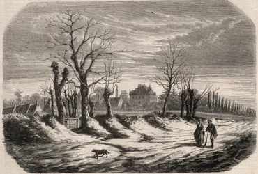Maison de George Sand (1804-1876) (Aurore Dupin), baronne Dudevant à Nohant-Vic dans l