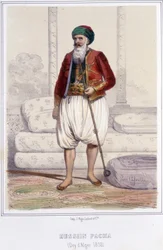 Hussein pacha, dey (grand-oncle) d