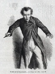 Illustration de "La Vendetta", roman par Honoré de Balzac (1799-1850)