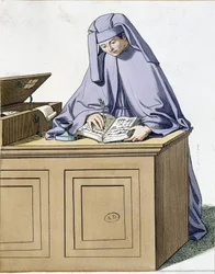 Notaire italien de Sienne