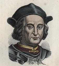 Jacques de Trivulce (Gian Giacomo Trivulzio) aristocrate et condottiere italien (1440-1518) Marquis de Vigevano, homme politique et militaire