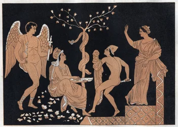 Jason et Médée - gravure de "Usi e Costumi di Tutti i Popoli dell