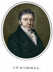 Jean Nepomucene Hummel (Johann Nepomuk Hummel) (1778-1837). Pianiste et compositeur autrichien