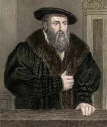 Johannes Kepler (Keppler) 1571-1630 - gravure - 19ème siècle