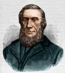 John Tyndall (1820-1893). Physicien irlandais