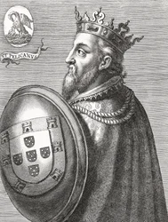 Roi Jean II du Portugal. João II. Portrait.