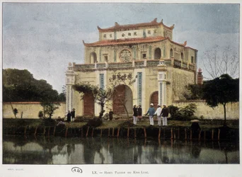 Pagode Kinh-Luoc (Khin Luoc), Hanoï, c. 1895