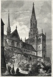 Konstanzer Münster - La cathédrale de Constance - Allemagne - Cathédrale Notre-Dame de Constance - 1868