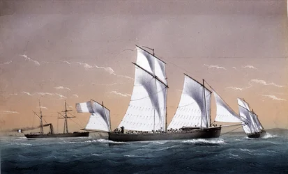 La Flotte universelle - dans "Marines vers 1850", A.D.