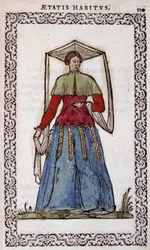 La Nictorienne - dans "Habits et effigies" par Jean Sulperius