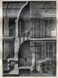 La fabrication des vases à la manufacture de Sèvres - Gravure dans « La Science française »