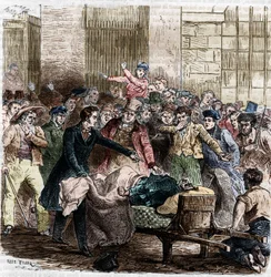 Le Choléra, Paris, avril 1832.