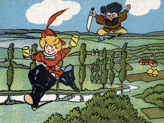 Le petit poucet poursuivi par l