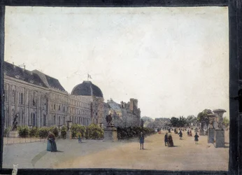 Les Tuileries - dans « Vues de Paris pour Panoptic Polyorama », vers 1850