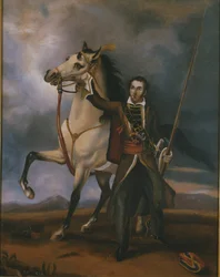Lieutenant (plus tard Capitaine) Charles Swanston, Poona Irregular Horse