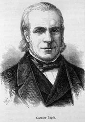Louis Antoine Garnier Pagès (1803-1878), homme politique français. - gravure