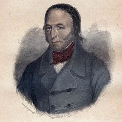 Louis Marie de Lahaye, baron puis vicomte de Cormenin (1788-1868), jurisconsulte, homme de lettres et politique français - gravure