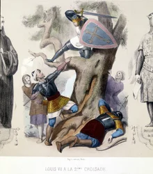 Louis VII le Jeune (1120/1180), Capétiens directs pendant la 2ème Croisade (1147/1149)