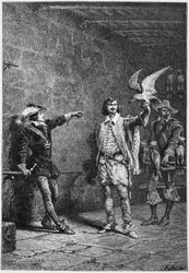 Louis XIII à seize ans, et son favori Albert de Luynes - dans « Histoire de France » des temps les plus reculés jusqu