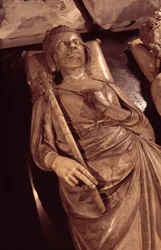 Gisant du roi Philippe III dit Philippe le Hardi (1245-1285). Basilique de Saint-Denis. Saint-Denis