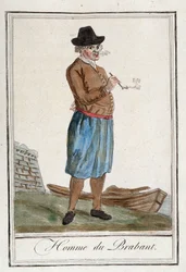 Homme de Brabant (Belgique)