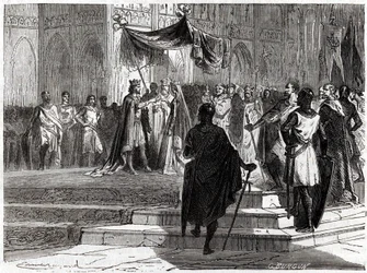 Mariage de Louis le Jeune (1120 - 1180) avec Aliénor d