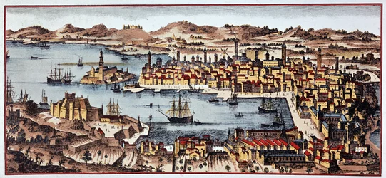 Marseille en 1680 - B.N.