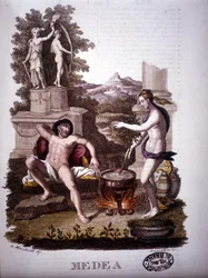 Médée - dans « Dizionario mitologico »