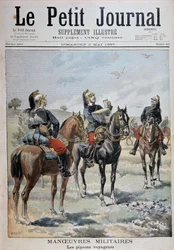 Manœuvres militaires : les pigeons voyageurs - dans "Le Petit Journal" du 02/05/1897