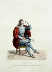 Costume de Molière dans le rôle d