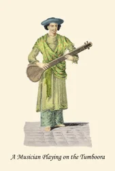 Musicien jouant du Tumboora