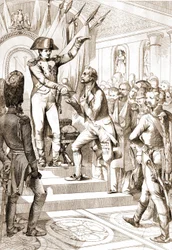 Napoléon distribuant les ordres de la Légion d