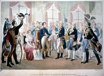 Napoléon proclamé Empereur en 1804
