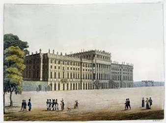 Palais de Schönbrunn au 19ème siècle