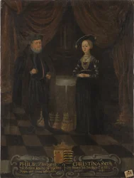 Philippe I de Hesse, dit le Magnanime et Christine de Saxe