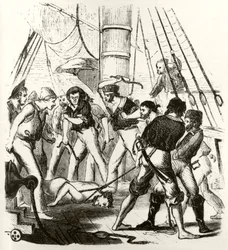 Pirates tourmentant George Withers