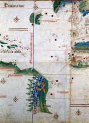 Planisphère de Cantino : carte d
