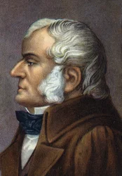 Portrait John Dalton, physicien et chimiste anglais.