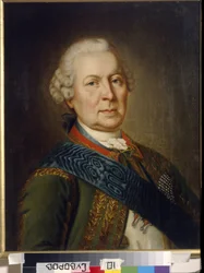 Portrait du comte Burckhardt Christoph von Munnich