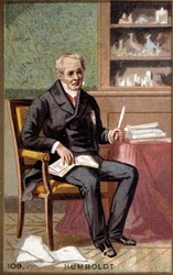 Portrait du baron Alexander Von Humboldt (Alexander de Humboldt)