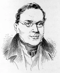 Portrait de Carl Czerny (1791 - 1857). Pianiste et compositeur viennois