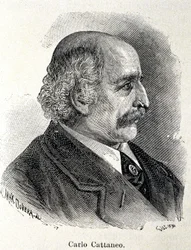 Portrait de Carlo Cattaneo (1801-1869)
