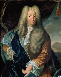 Portrait de Carlo Vincenzo Ferrero di Roasio (huile sur toile)