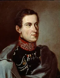 Portrait de Charles Albert de Sardaigne (ou Carlo Alberto di Savoia) (1798-1849)