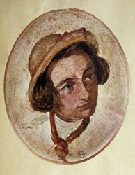 Portrait de Charles Dickens jeune, v.1840